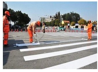 河南郑州道路标线、热熔标线、道路标线施工