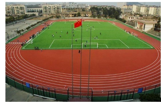 余姚塑胶跑道塑胶篮球场幼儿园塑胶彩色地坪维修与翻新