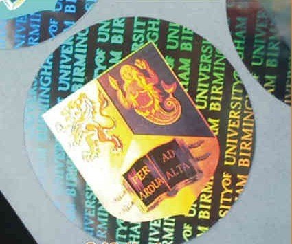 直销全息激光防伪商标 漏空防伪标识 万能充标签