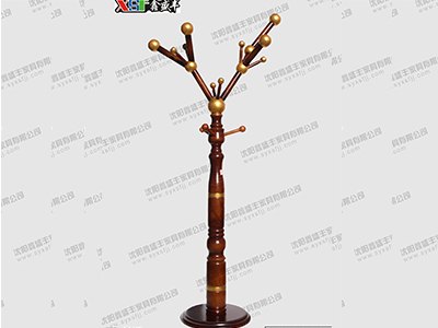 沈阳鑫盛丰实木衣帽架厂家，经典设计，线条优美，火