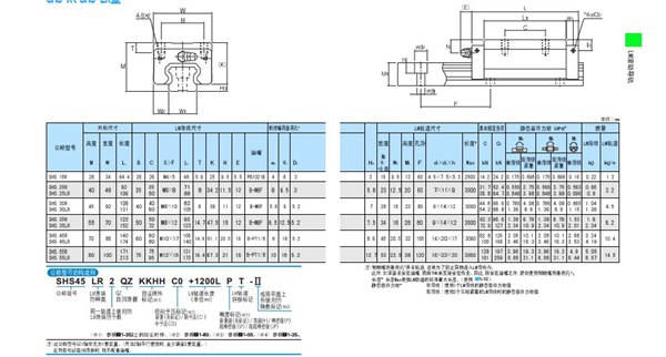 SHS20C1SS滑块专卖店——上海市价格合理的
