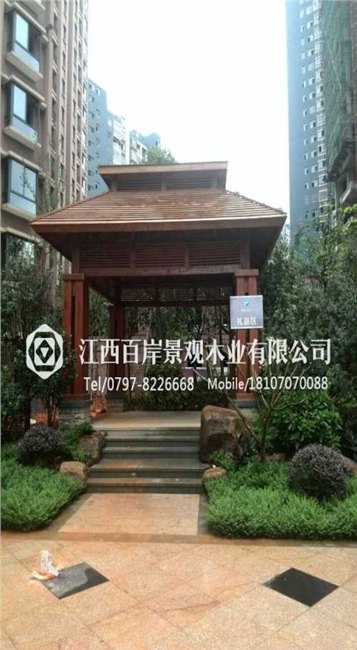 樟子松凉亭/樟子松凉亭价格