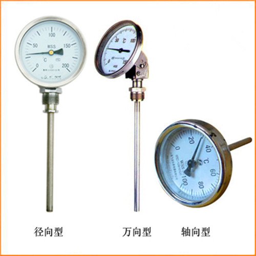 WSSP-411双金属温度计0-100℃L=550