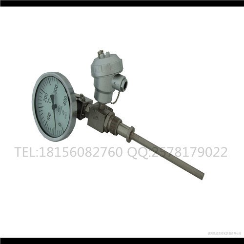 WSS-513S双金属温度计0-150℃L=900