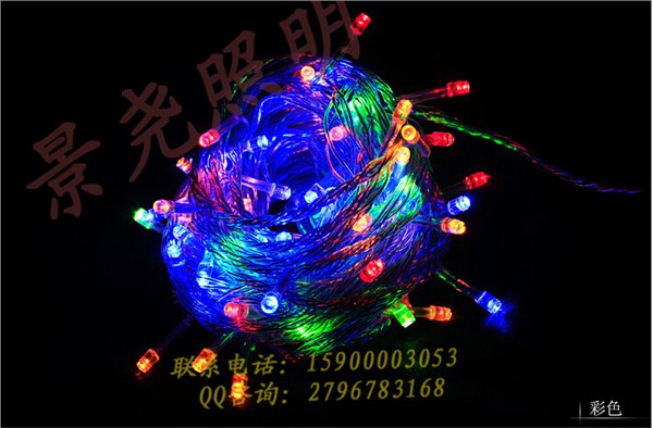 婚庆背景装饰LED彩灯 户外专用灯串