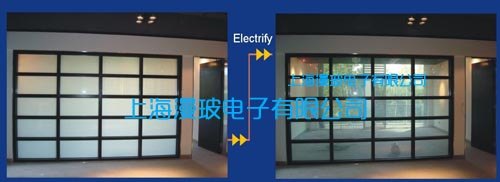 智能电控调光玻璃/通电玻璃/电致变色玻璃