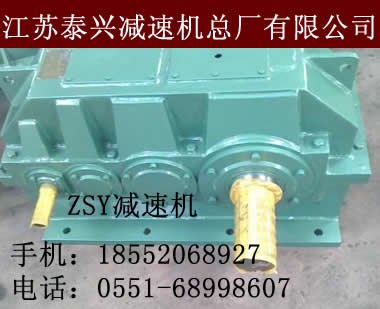 供应江苏泰兴牌ZSY315-50-2齿轮减速机现货