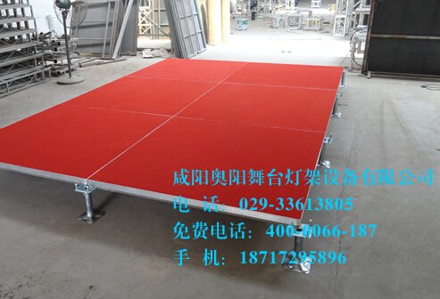 陕西铝合金舞台|铝合金拼装舞台|优质铝合金舞台灯光架