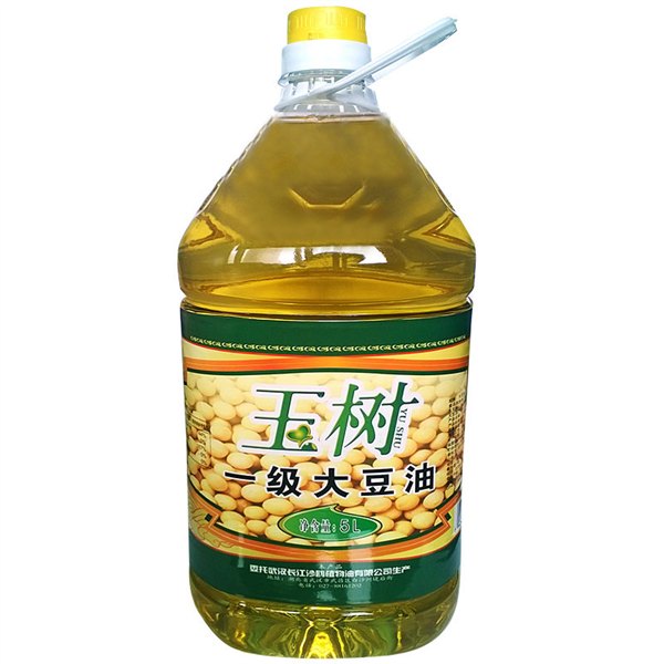 湖北日月油脂5L玉树一级大豆油