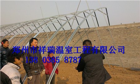 开封几字型钢大棚骨架建造安装合理价格合理