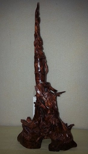 艺术品拍卖 品牌好的海南黄花梨（竹报平安）在