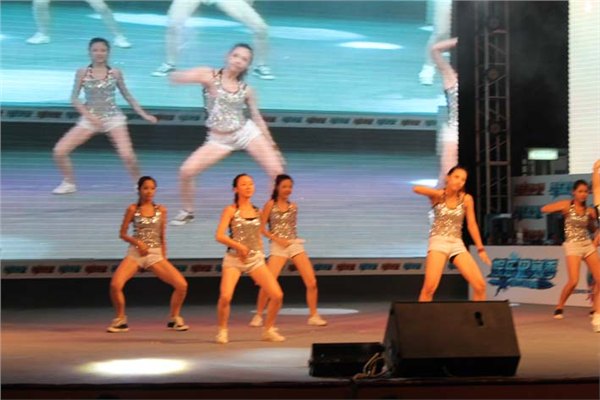杭州演出背景LED背景墙搭建