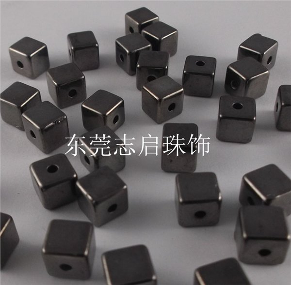 东莞珠饰 东莞珠饰价格 东莞珠饰供应商 枪黑CCB四方珠