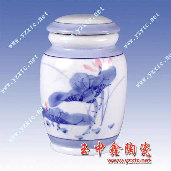 定做陶瓷茶叶罐 瓷茶叶罐
