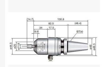 HTS1501S-BT30中西主轴马达，高速钻轴马达