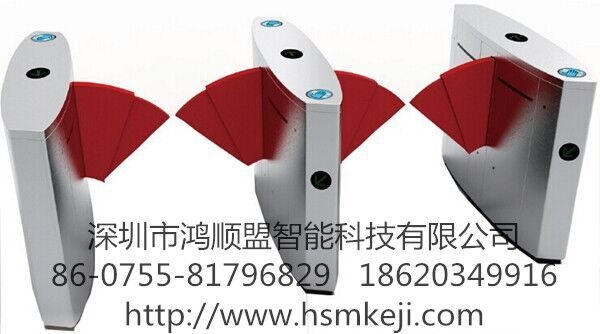 扇形刷卡翼闸-深圳市翼闸生产厂家