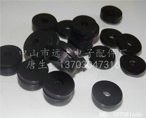 黑色硅胶垫圈，平面胶垫圈，冲型密封垫圈厂家