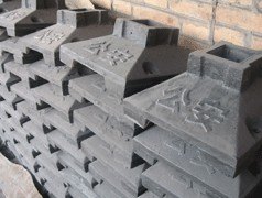 护栏底座铸铁护栏多分子护栏底座华瑞产品销往全国各