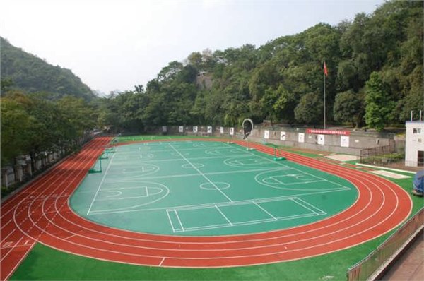 张家港塑胶跑道塑胶篮球场幼儿园塑胶彩色地坪铺设