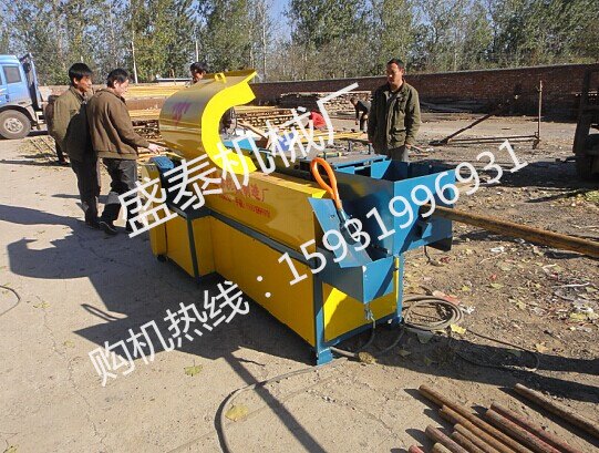 结构合理-性能稳定-盛泰全自动钢管调直机除锈刷漆一体