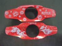 透光塑胶外壳激光刻字
