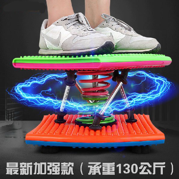 二代扭扭乐塑身机加强版减肥健身扭扭乐批发韩式双弹簧扭腰机厂家