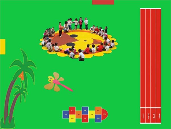 南京塑胶篮球场上海幼儿园塑胶操场围网厂家施工