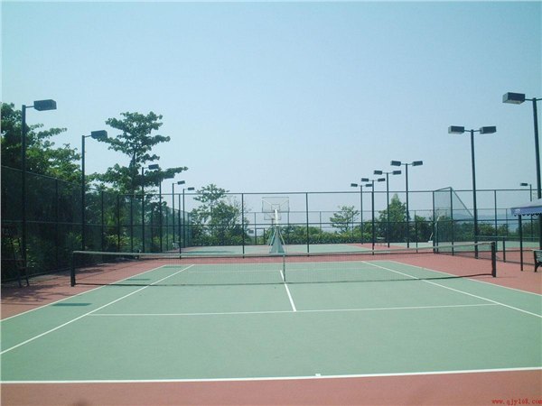 网球场地设计施工   网球场施工队 公园网球场建设