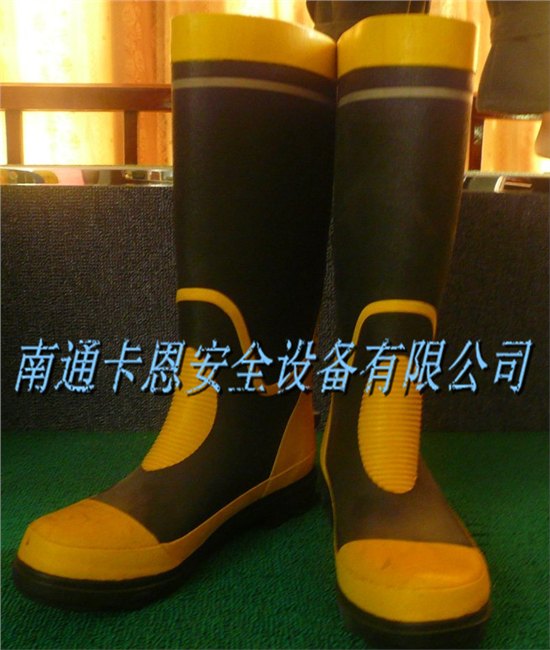 厂家直销的防砸防刺穿消防胶靴，江苏高质量的消防胶