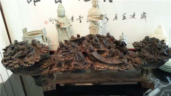 物美价廉的清晚期沉香雕十八罗汉哪里可以买到：