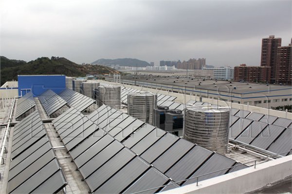深圳太阳能热水器民营_深圳酒店医院学校住宅工厂太阳能热水器