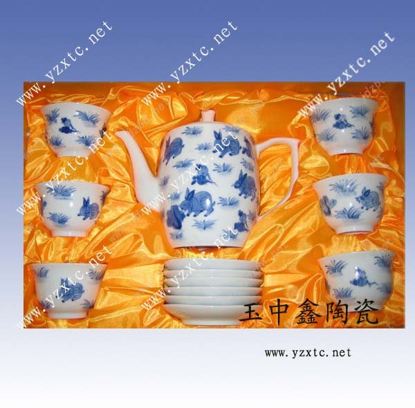 茶具图片  定做手绘茶具	
