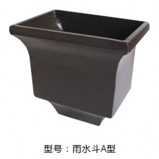 供应新疆成品天沟彩铝檐槽雨水管厂家