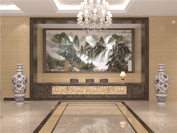 【雅室兰香】山东彩雕背景墙厂家|山东背景墙|淄博