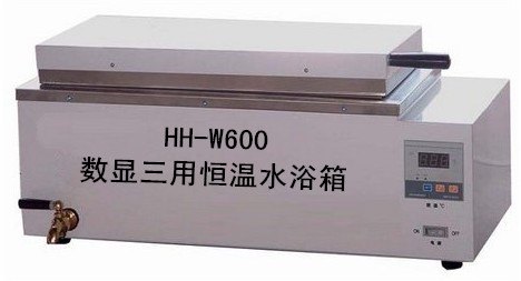 供应万顺牌电热恒温水槽 HHW-600.数显电热恒温水浴箱