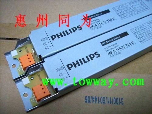 PHILIPS HF-S 114荧光灯镇流器 14W一拖二镇流器