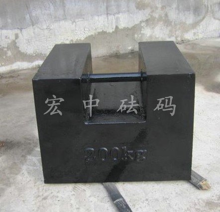 宝坻区M1级200kg灰口铁砝码厂家直销