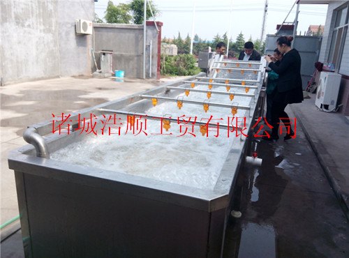 滚筒清洗机设备_气泡喷淋清洗机设备