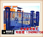 济南电动遥控铁艺大门 山东电动遥控铁艺大门定做订