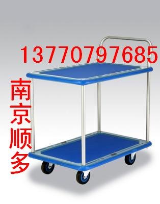 供应南京铁板手推车、优质手推车