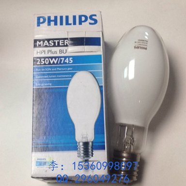 飞利浦HPI Plus 400W 745 BUS E40 欧标金卤灯