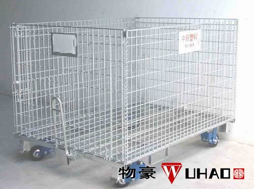 湖南仓库笼车 岳阳仓储笼;湖南折叠式仓库笼批发 