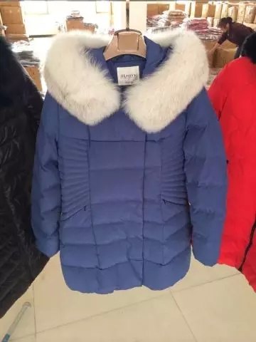 杭州品牌帛珂羽绒服清货处理