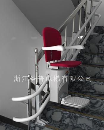 LT-12弯行楼梯轨道升降椅-楼梯升降椅-圣普电梯