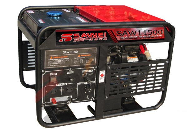 SAW11500-10kw飒威汽油发电机