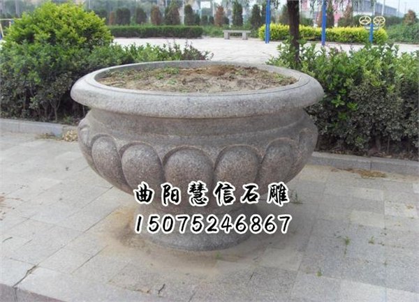 石雕花盆-河北曲阳慧信石雕厂
