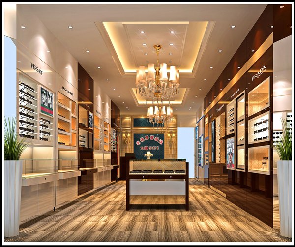 眼镜店装修效果图设计.全国最专业的眼镜店装修_眼