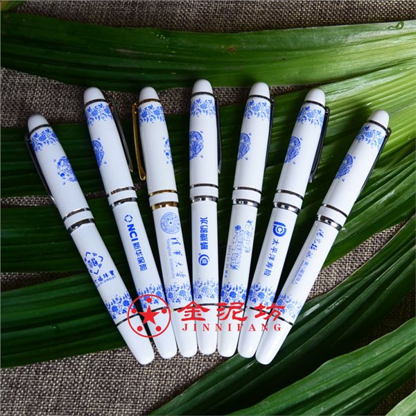 陶瓷笔纪念礼品笔加工定制纪念礼品批发