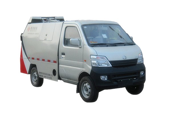 供应三立方长安压缩式垃圾车(国四汽油)