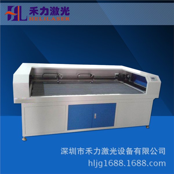 深圳禾力供应上海手套加工制品厂双头激光全自动送料手套激光切割裁剪机